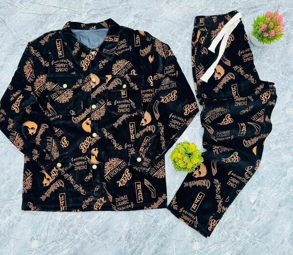 Ensemble jogging imprimé élégant