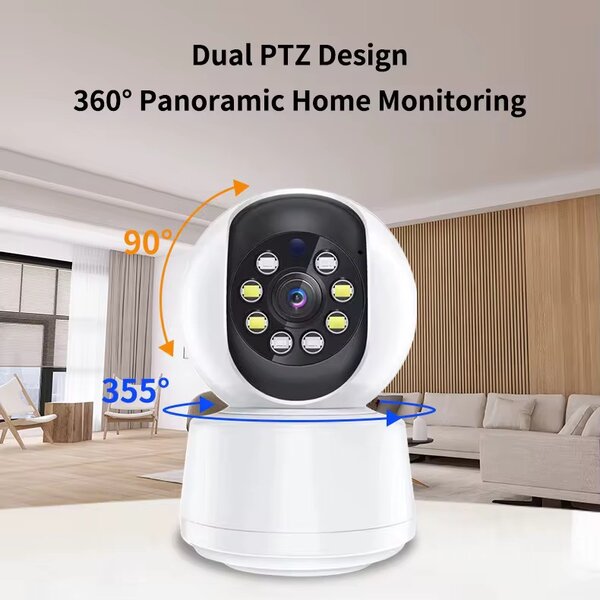 Caméra de Surveillance WiFi PTZ