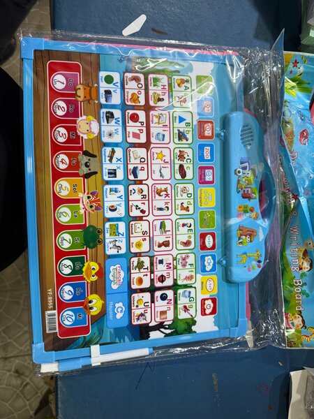 Tableau éducatif bilingue enfants