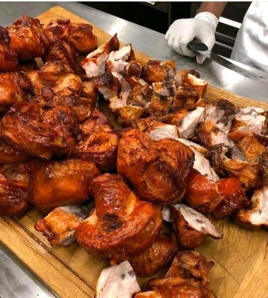 Dindon rôti savoureux