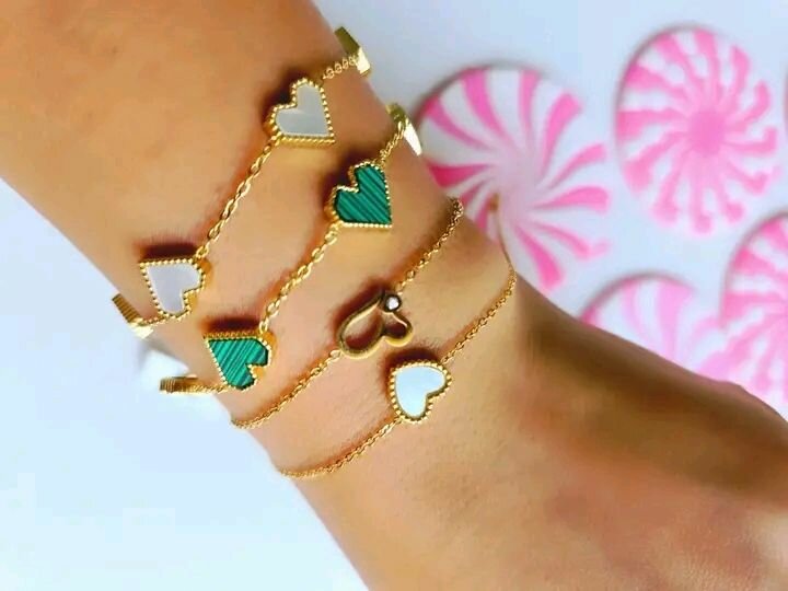 Ensemble de bracelets en or