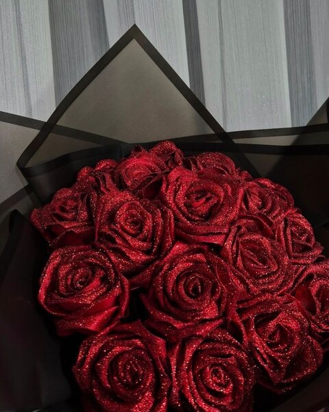 Bouquet de roses éternelles