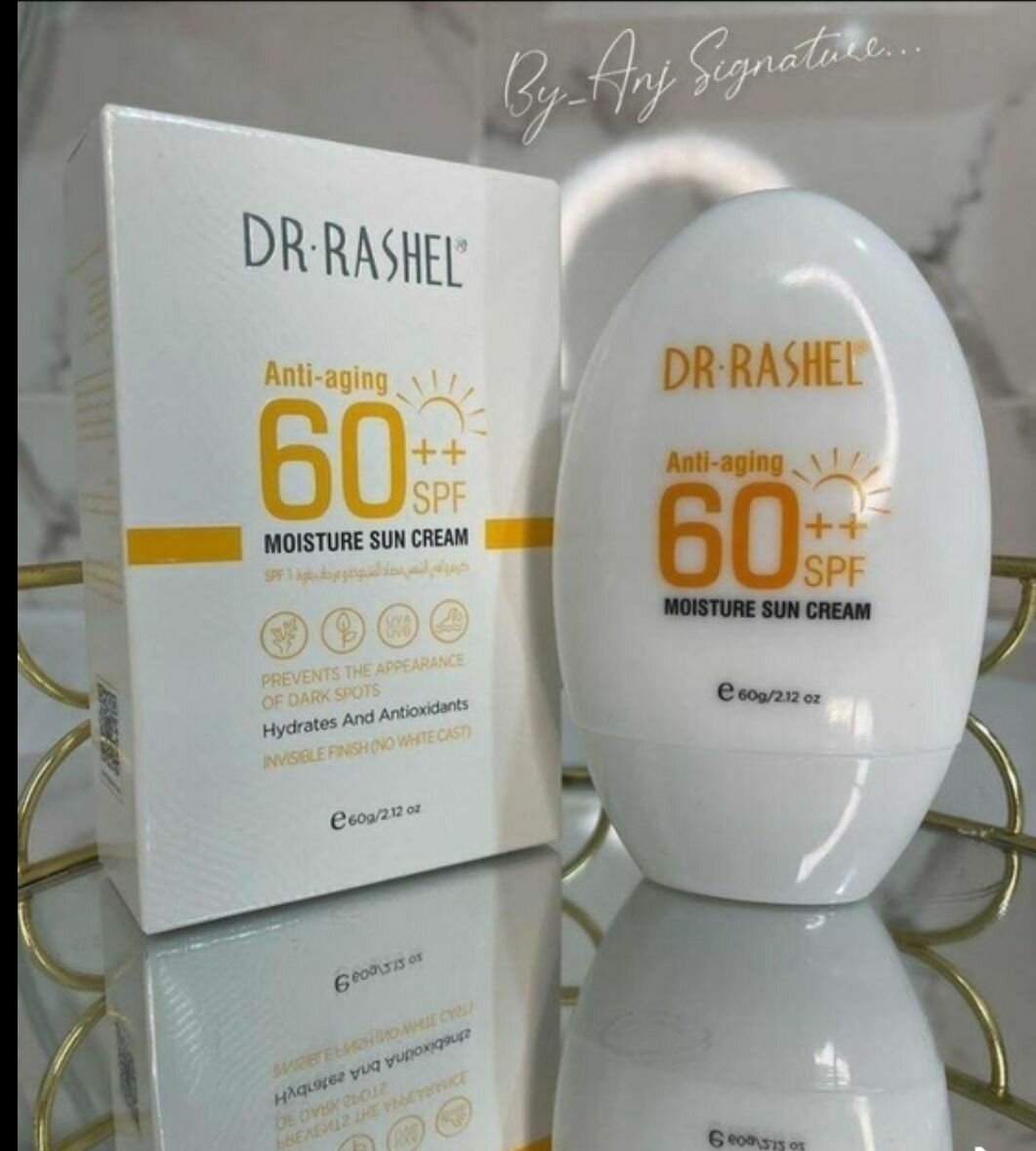 DR RASHEL Crème Solaire Anti-âge SPF 60++