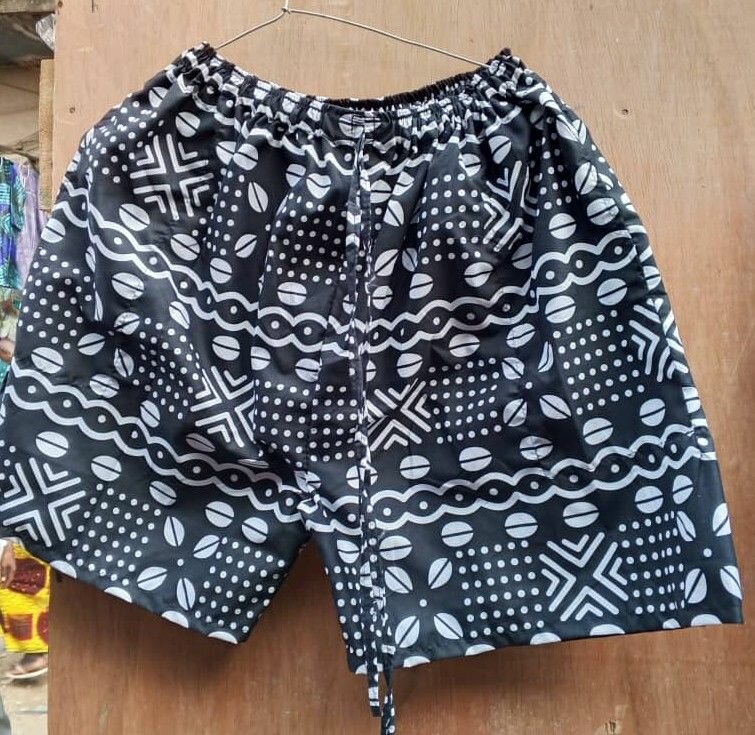 Shorts en wax africain