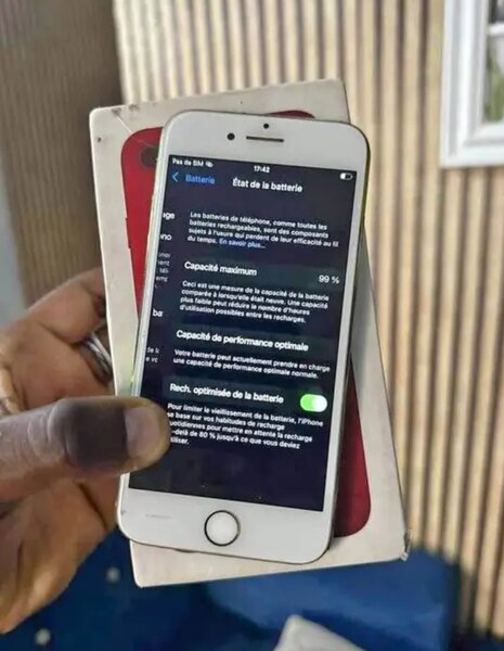 iPhone 7 Rouge avec Boîte