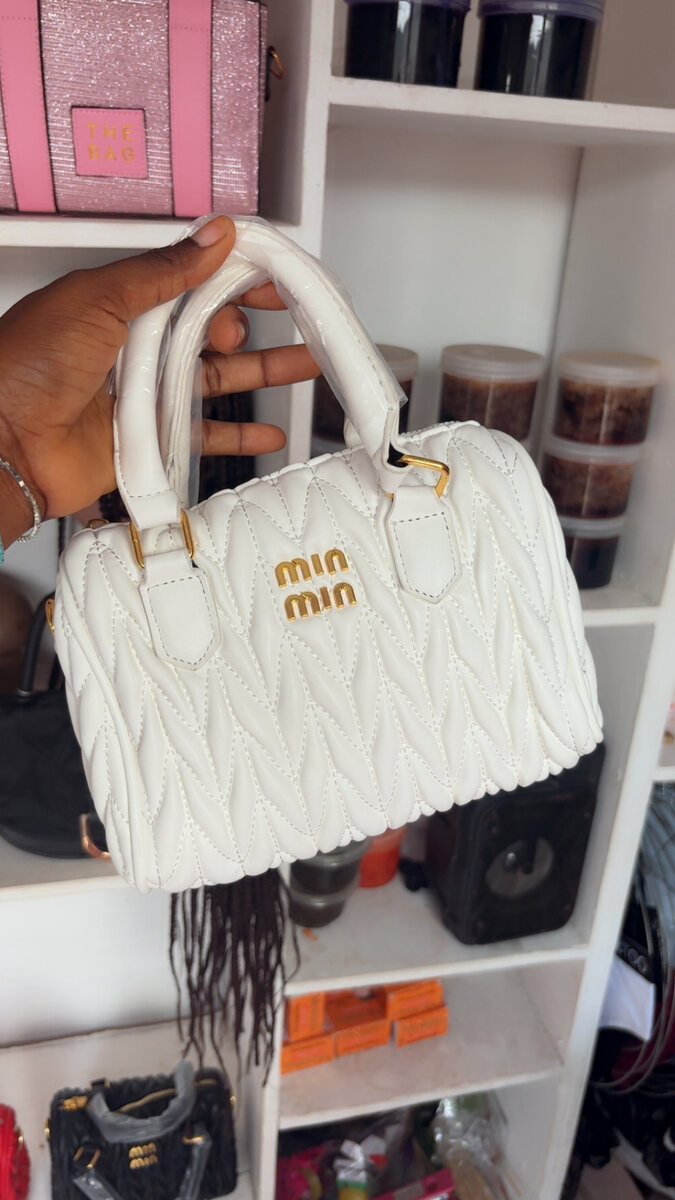 Sac à main blanc chic