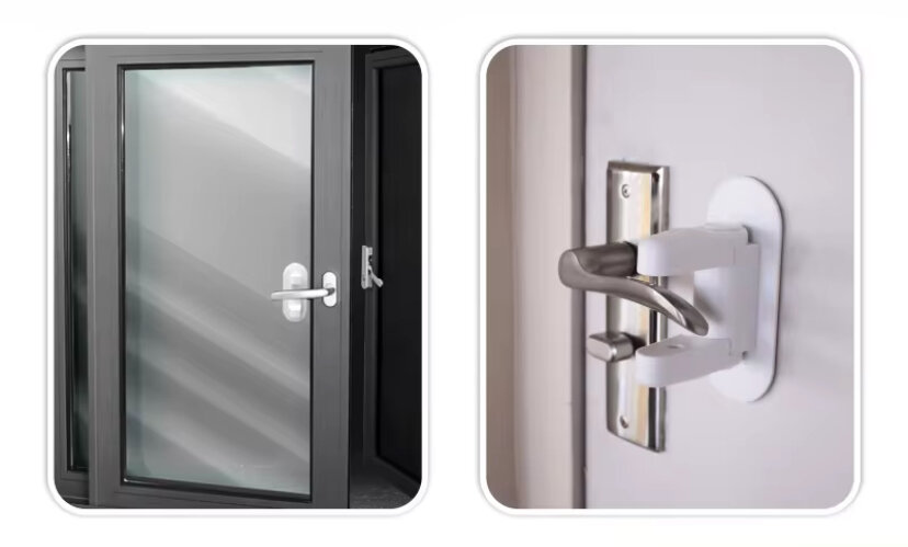 Poignée de porte sans perçage