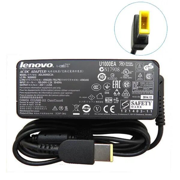 Chargeur  Lenovo 65W USB