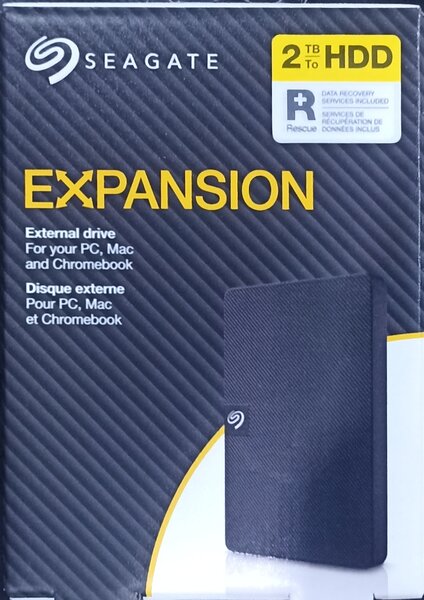 Seagate Expansion Disque Dur Externe 2TB