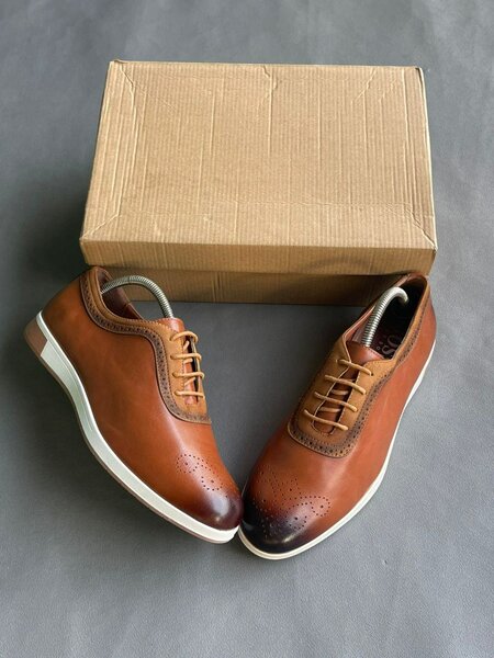 Chaussures Derbies en Cuir