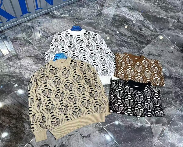 Pulls en tricot patchwork moderne