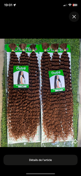 Extensions cheveux bouclés Dutré