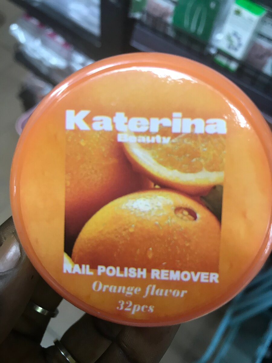 Dissolvant à ongles parfum fruits