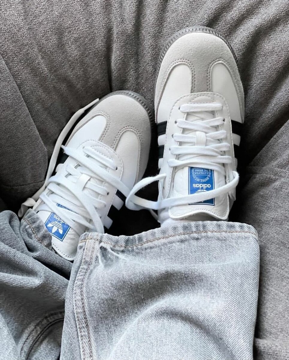 Baskets Adidas Samba blanches