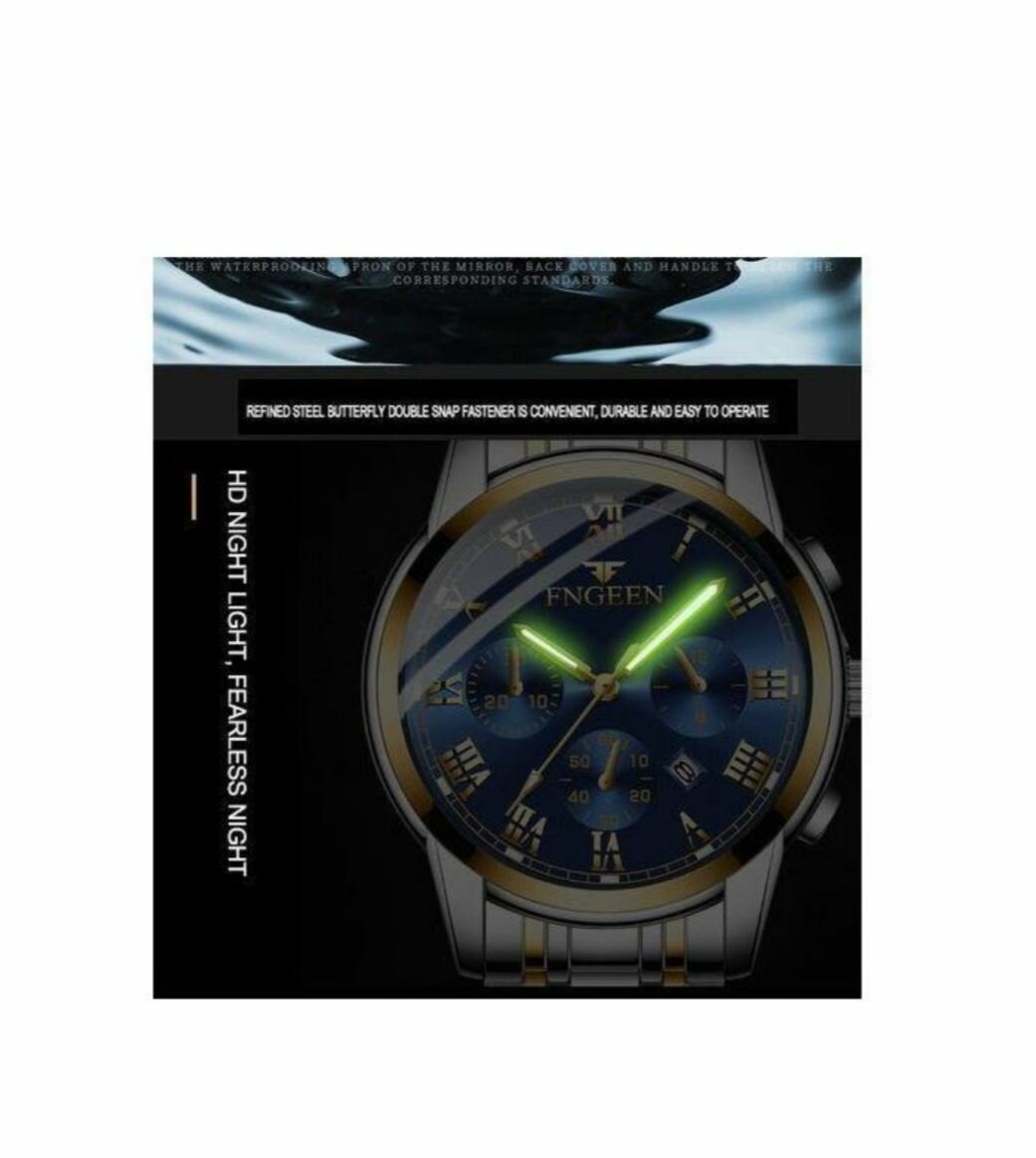 Montre Homme Luxe Acier