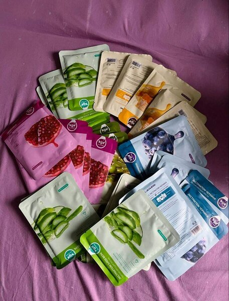 Masques Visage Hydratants Fruits