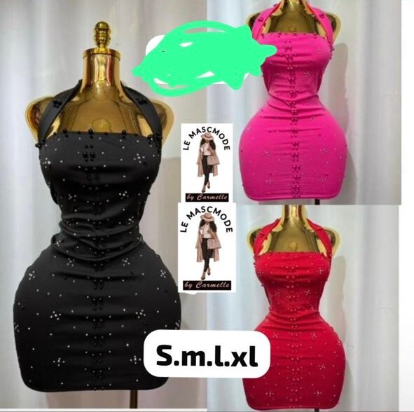 Robe de cocktail étincelante