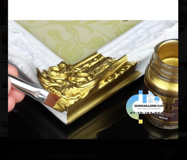 Peinture couleur OR 200g