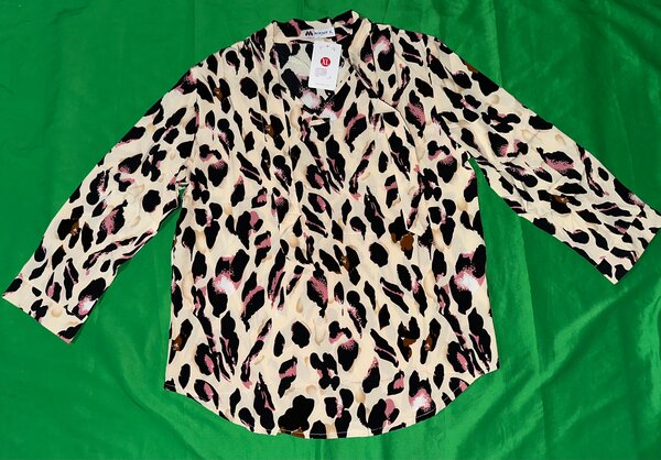 Chemisier imprimé léopard chic