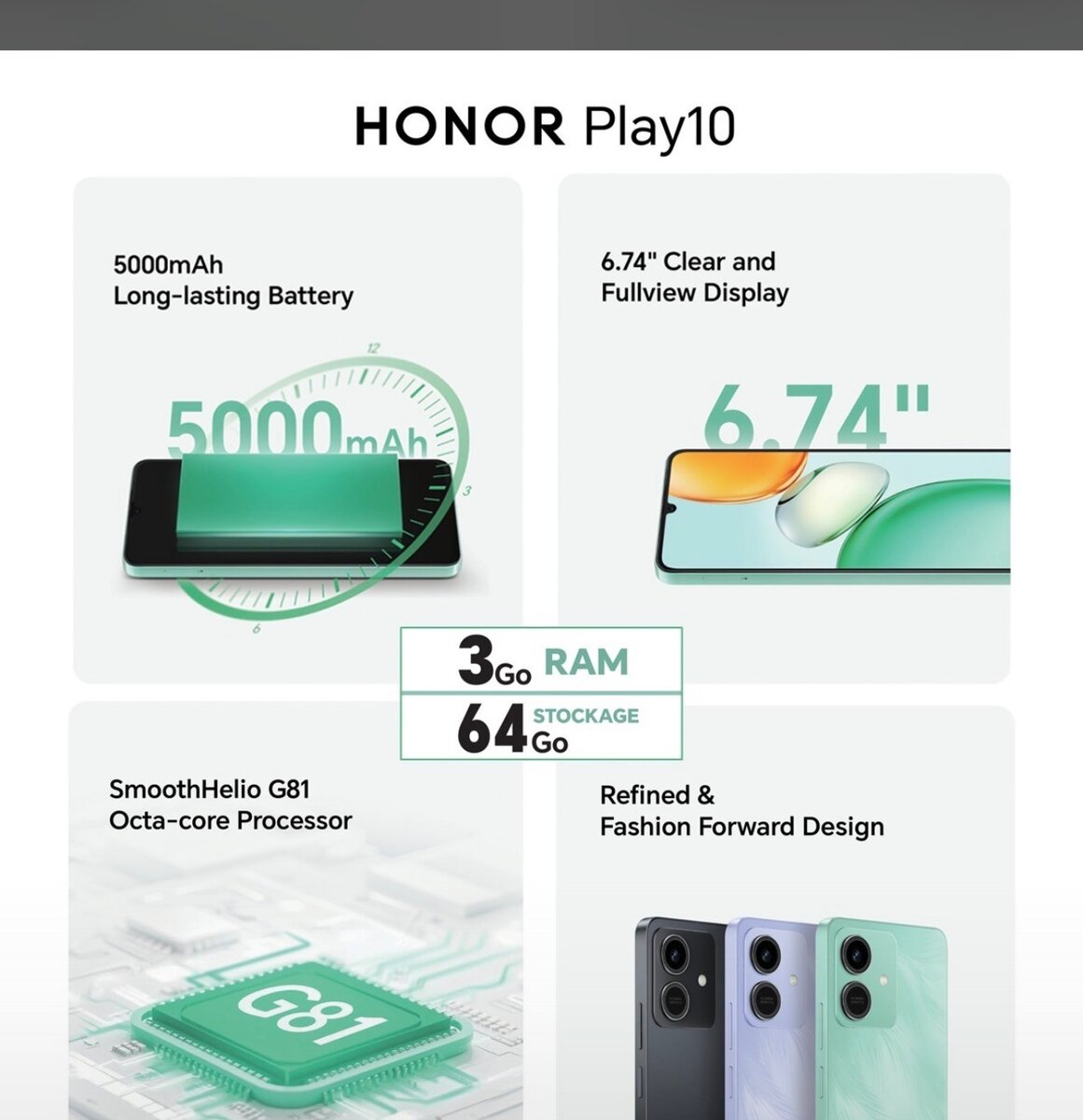 HONOR Play 10 Smartphone