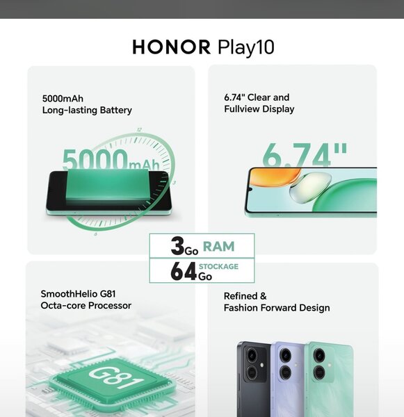 HONOR Play 10 Smartphone