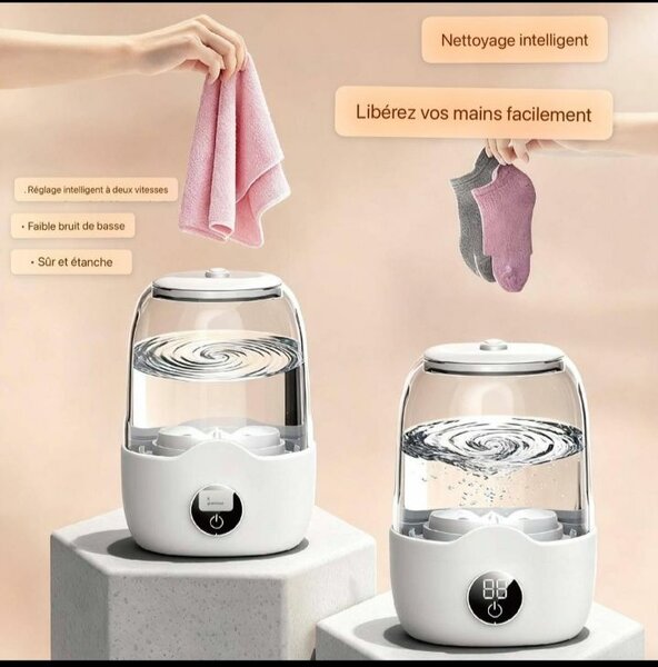 Mini Machine à Laver Intelligente