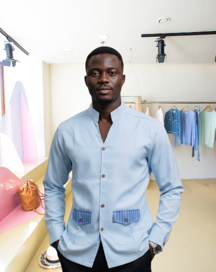 Chemise élégante col Drogba