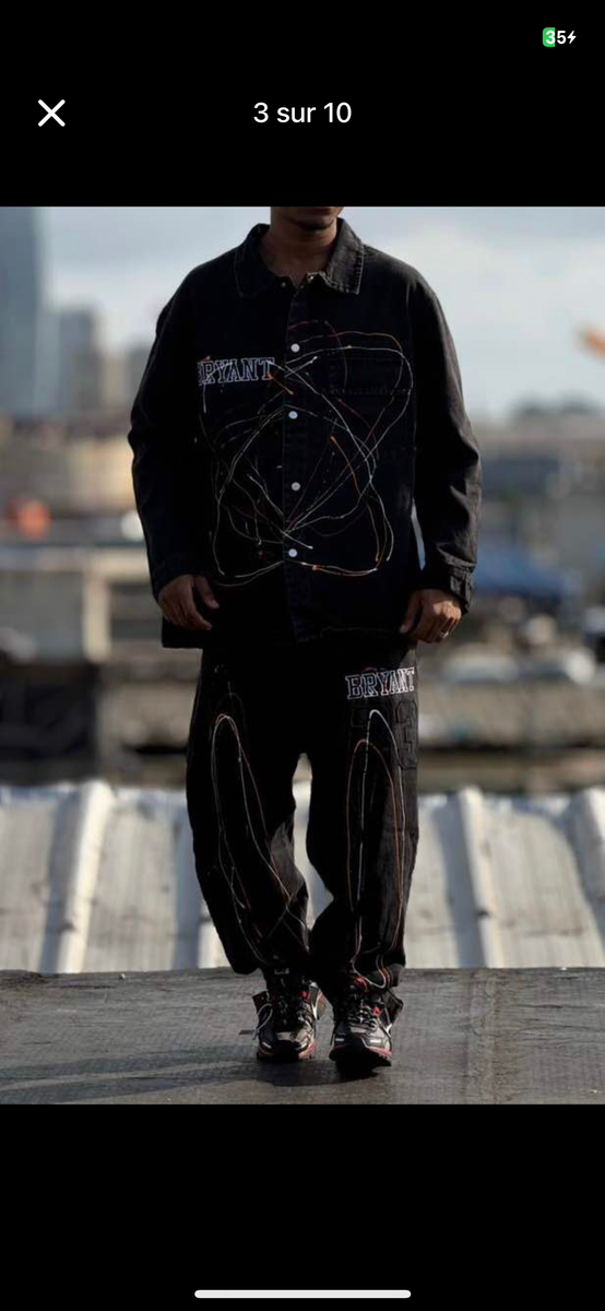 Veste et pantalon streetwear