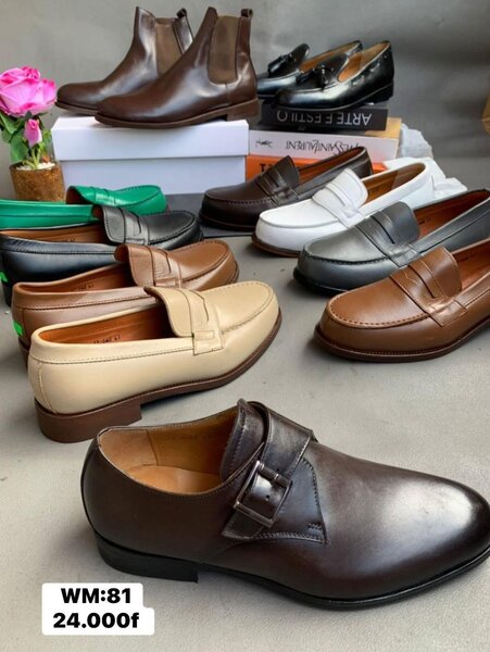 Mocassins en cuir élégants