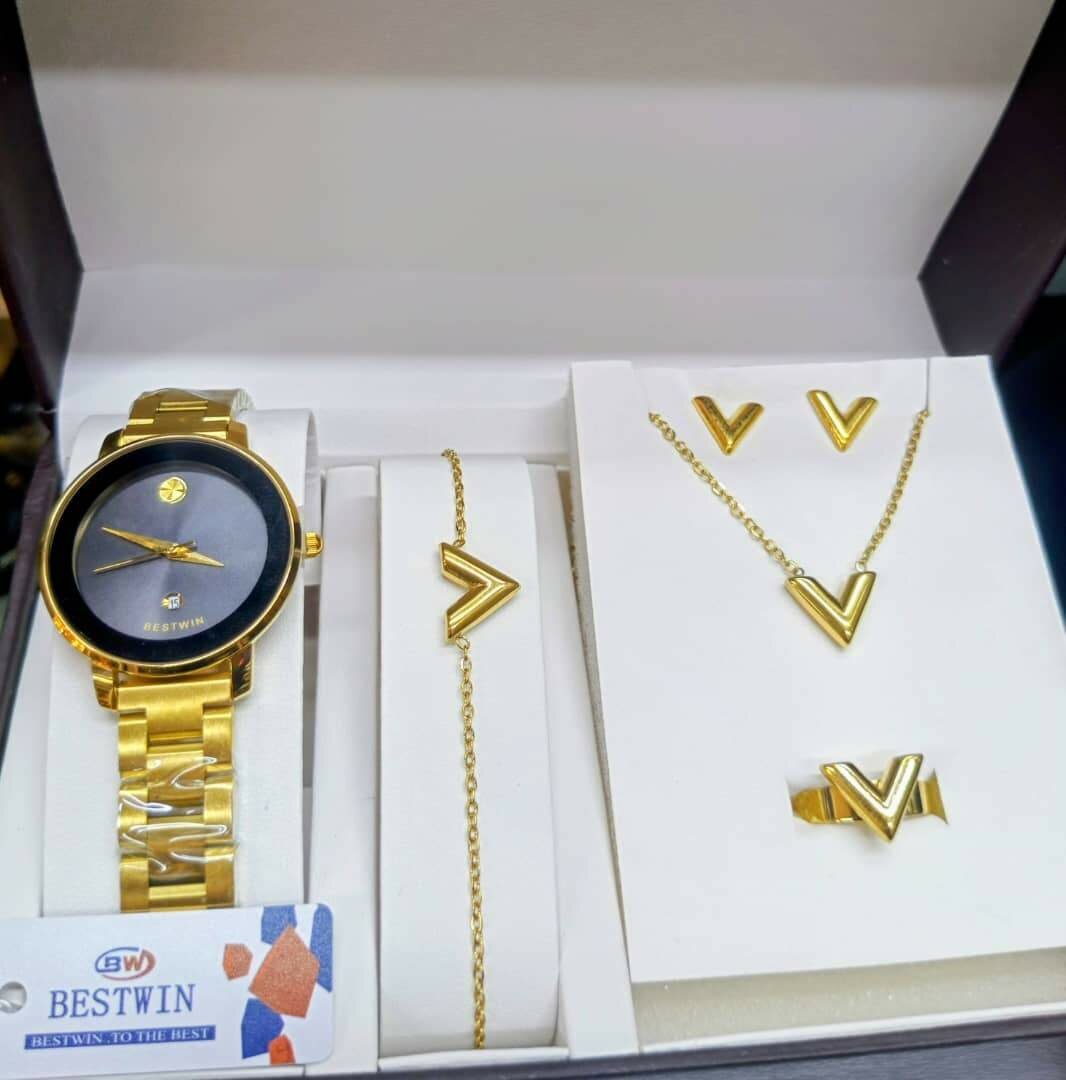 Ensemble Montre et Bijoux BESTWIN