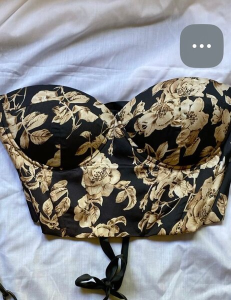 Bralette florale chic