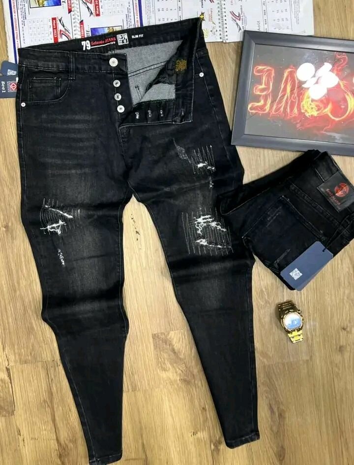 Jeans décontractés homme tendance