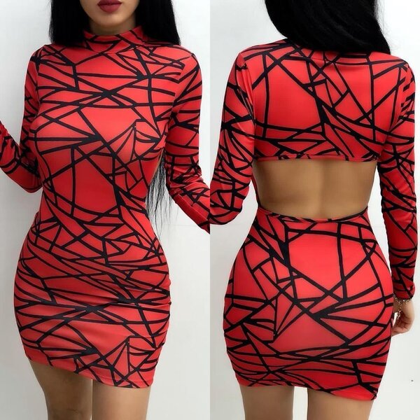 Robe dos ouvert sexy