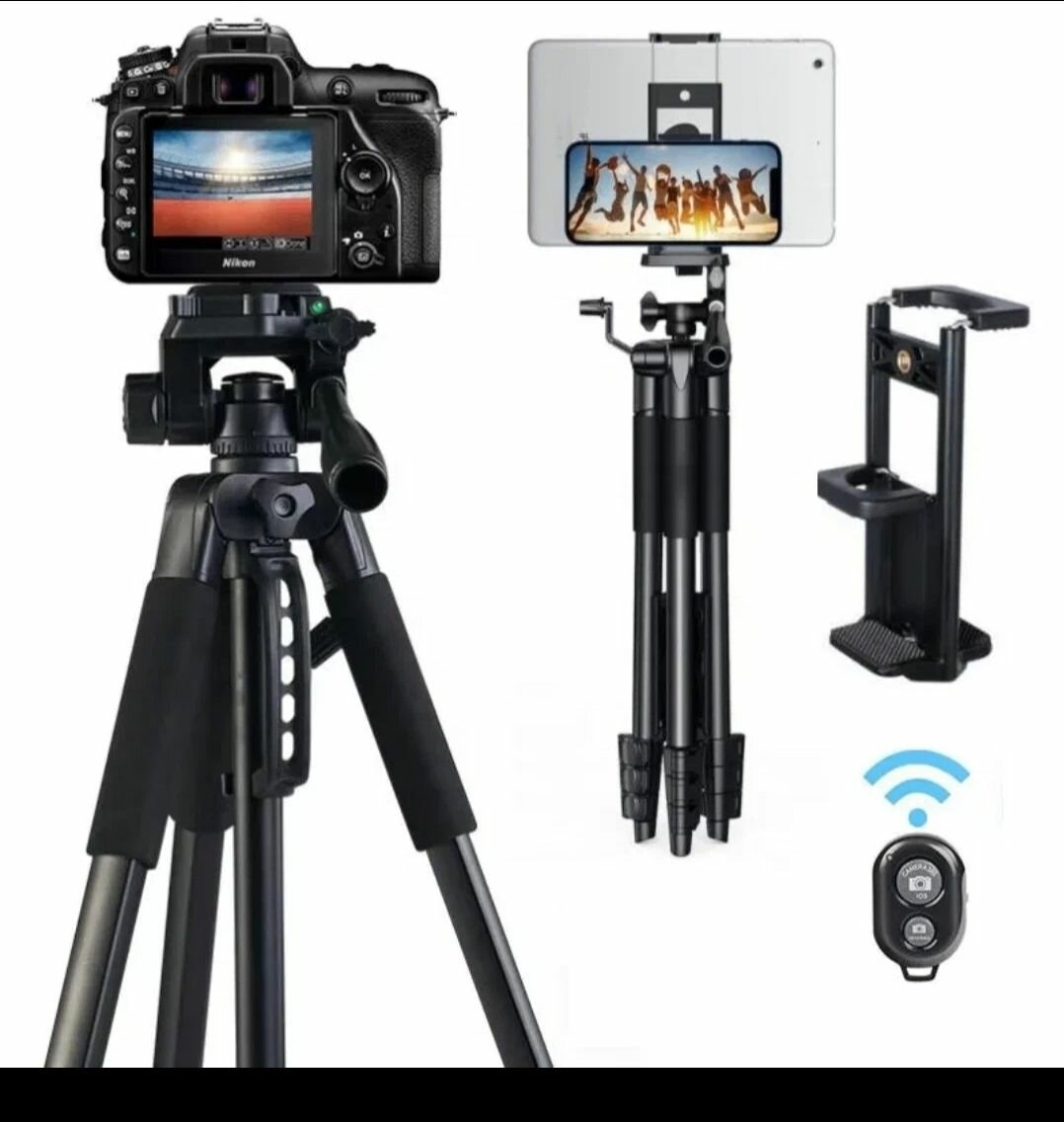 Trépied Appareil Photo Réglable