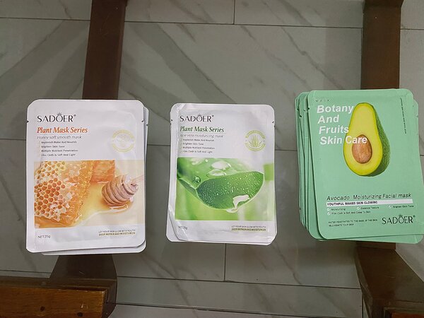 Masques hydratants à l'avocat