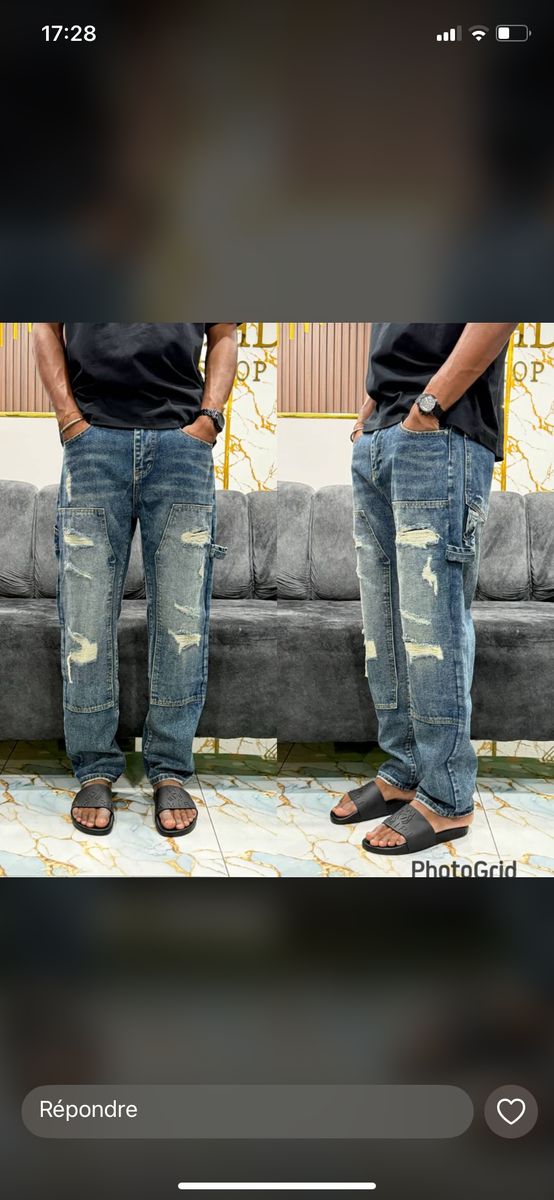 Pantalons cargo style urbain