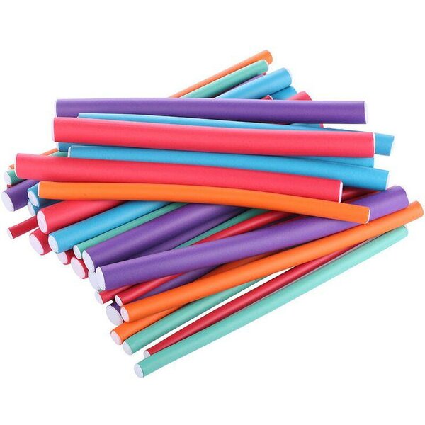 Rouleaux de cheveux flexibles