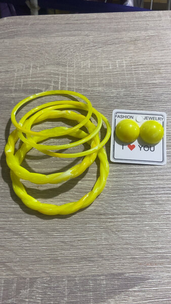 Ensemble de Bijoux Colorés