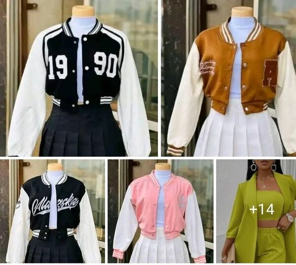 Vestes varsité tendance