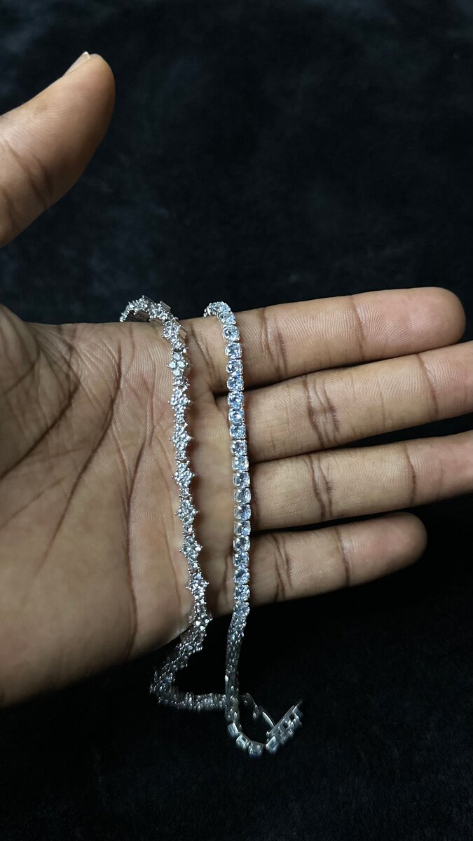 Bracelet tennis homme luxe