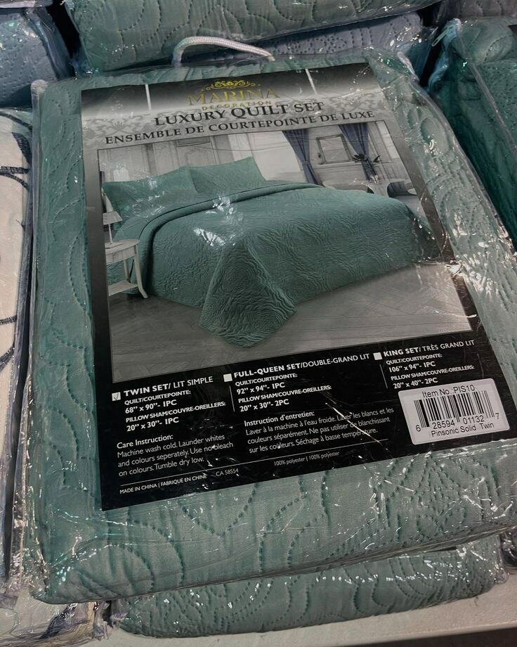 Couvre-lit de luxe en coton