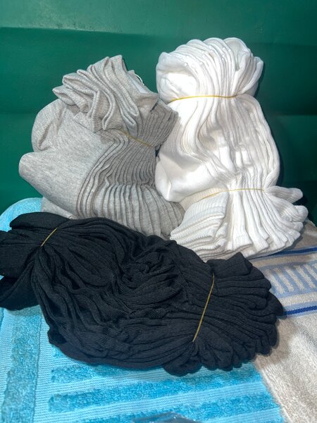 Chaussettes en coton unisexe