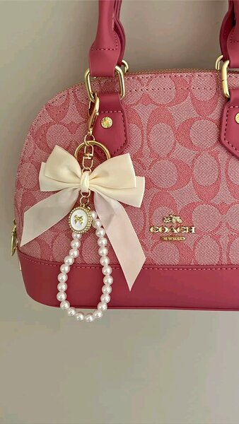 Porte-clés décoratif pour sac