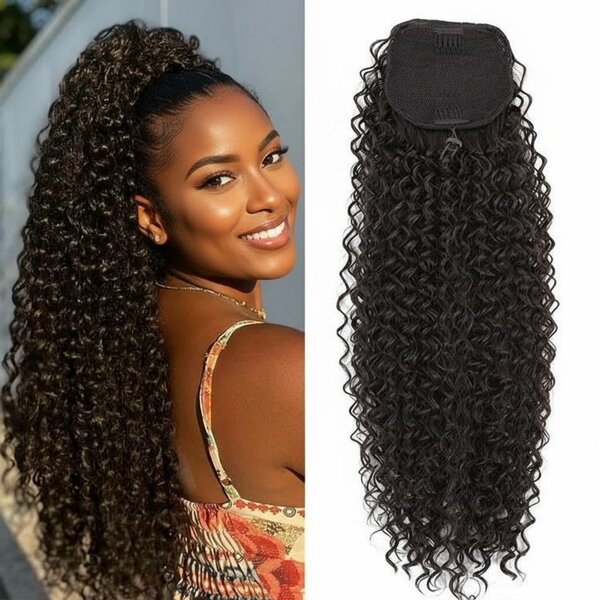 Postiche bouclée L28