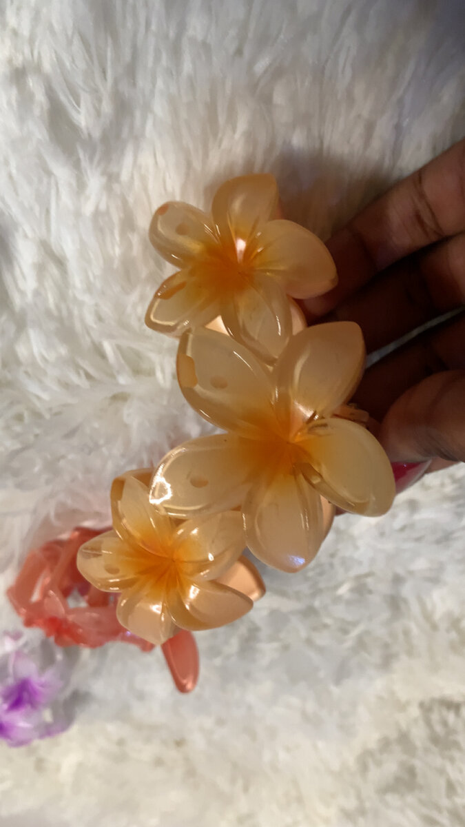 Pinces à cheveux fleurs