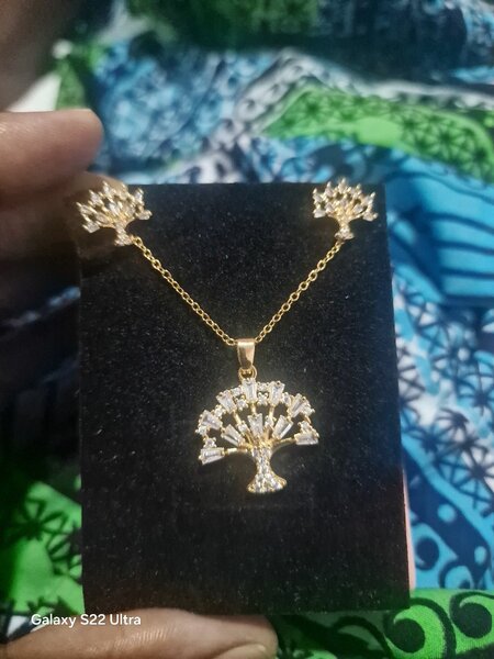 Parure Arbre Doré Éclatant