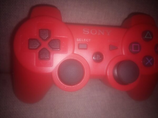 Manette PS3 Rouge Sans Fil
