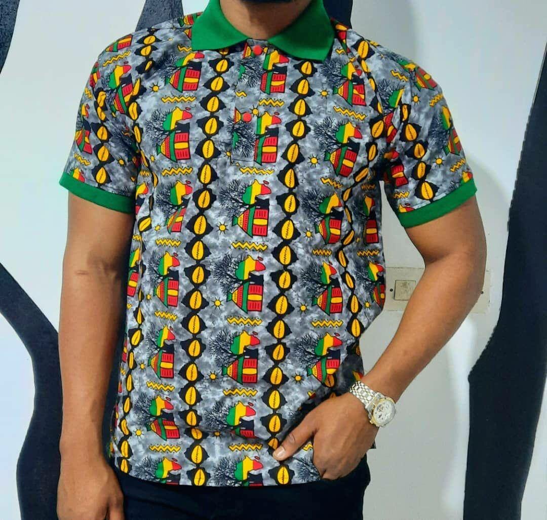 Polos imprimés tendance homme