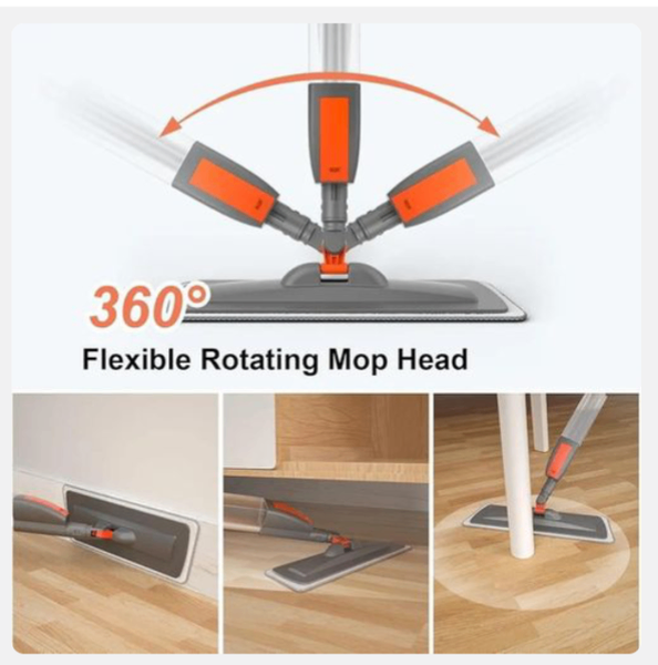 Balai Serpillière Rotatif 360°