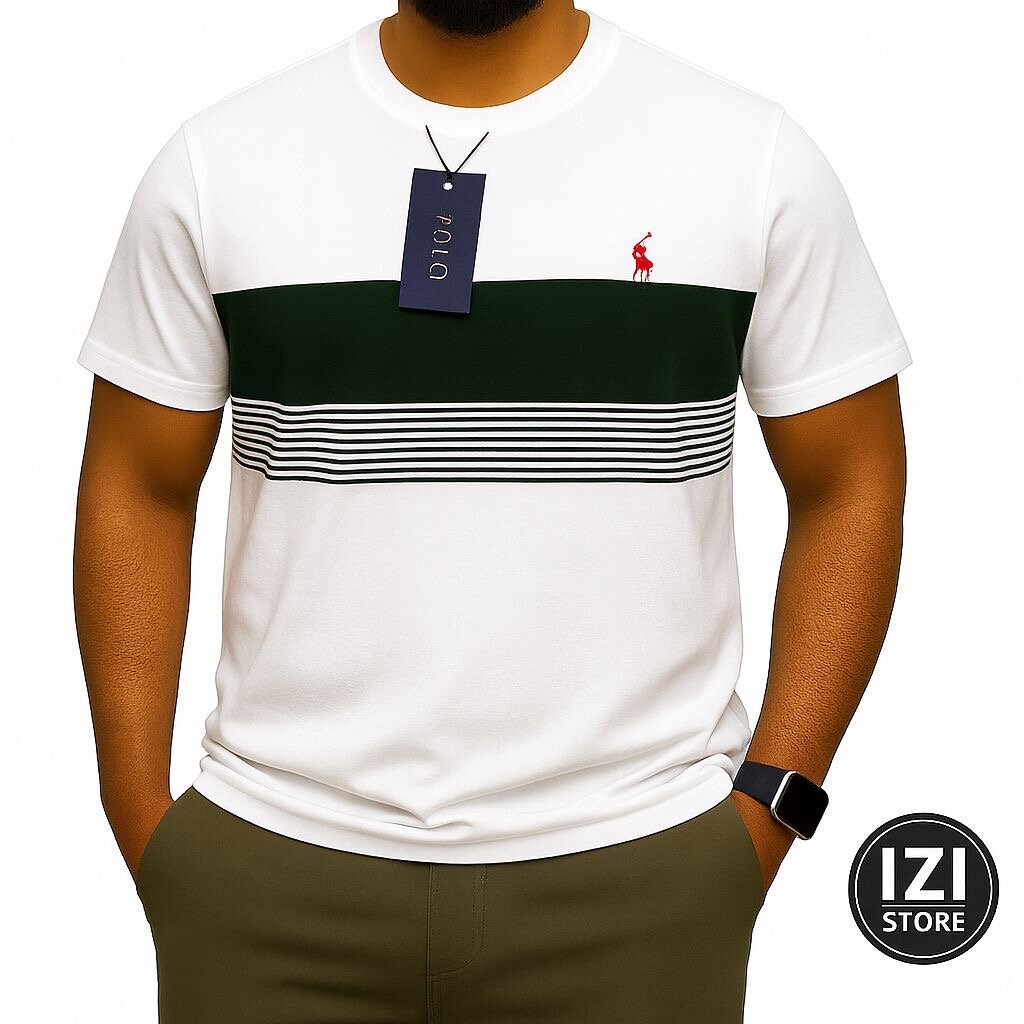 T-shirt Homme à Rayures